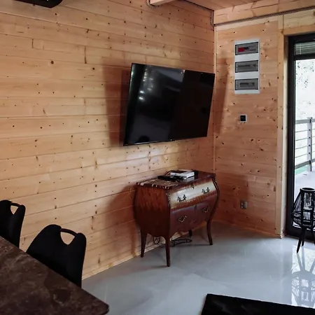 Casa de Férias Black Balia Sauna Nowy Klincz