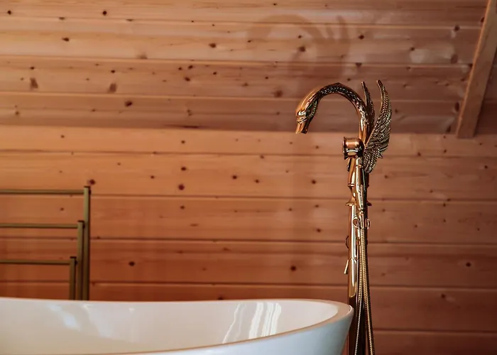 Black Balia Sauna Ferienhaus *