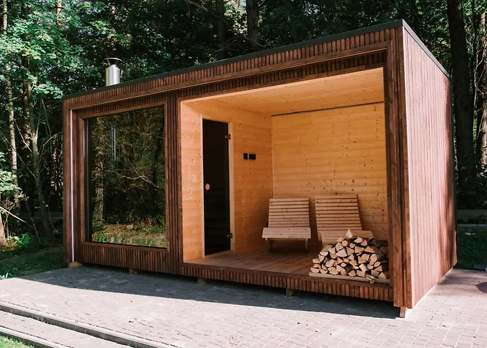 Ferienhaus Black Balia Sauna *
