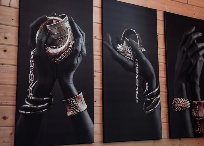 Black Balia Sauna Ferienhaus