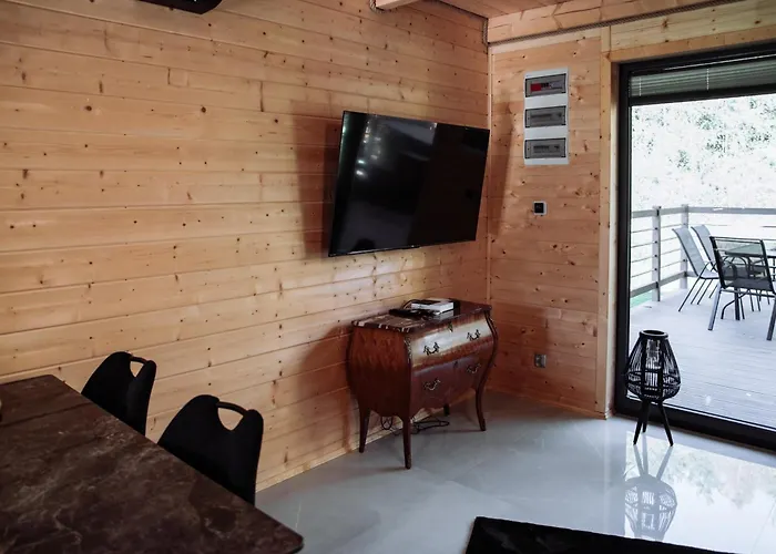 Ferienhaus Black Balia Sauna Nowy Klincz