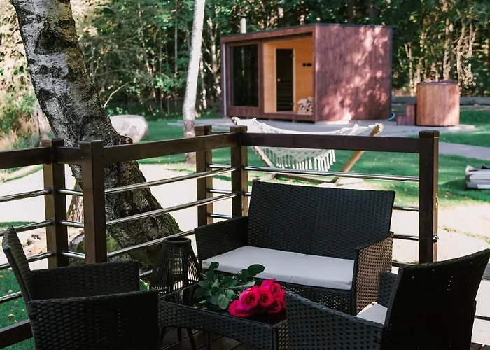 Ferienhaus Black Balia Sauna