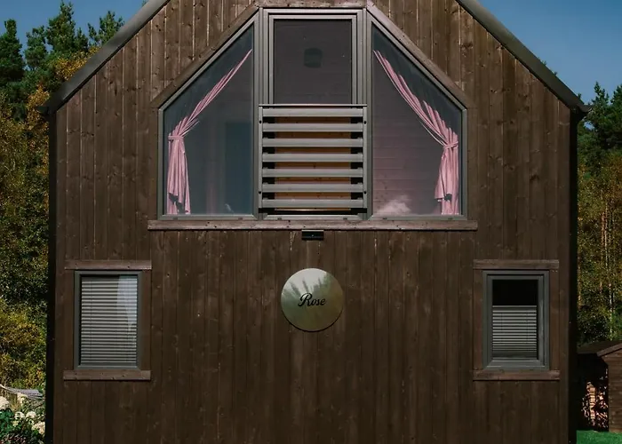 Ferienhaus Black Balia Sauna Nowy Klincz